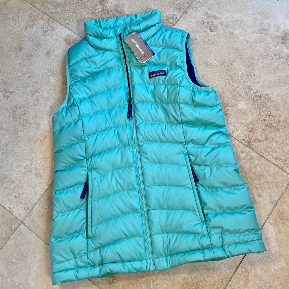 Girls Patagonia Down Sweater Vest NWT